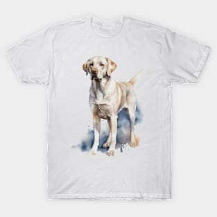 Labrador Retriever Watercolor Style T-Shirt